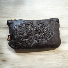 Deanna Pouch Charcoal - art n vintage store