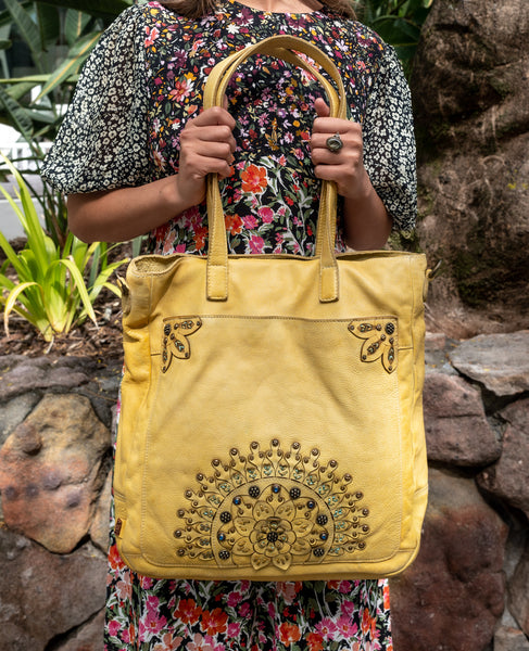 Art N Vintage Sedona Shoulder Bag Taupe, Hand Made Bag