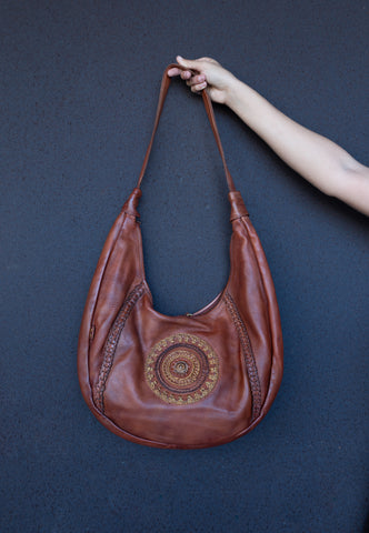 Coco Sling Tote Tan - art n vintage store