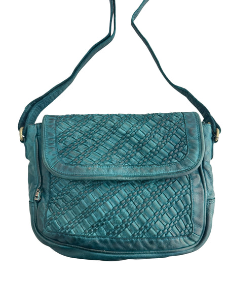 Sonny Weave Bag Teal
