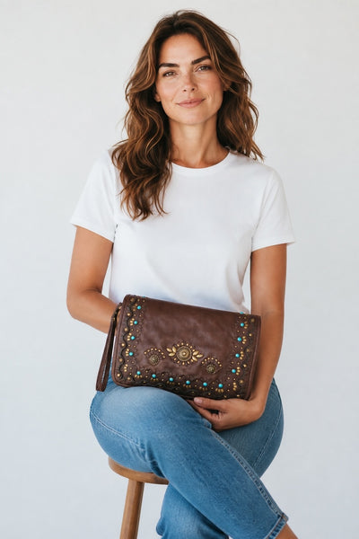 Jasri Foldover Coco Mocha
