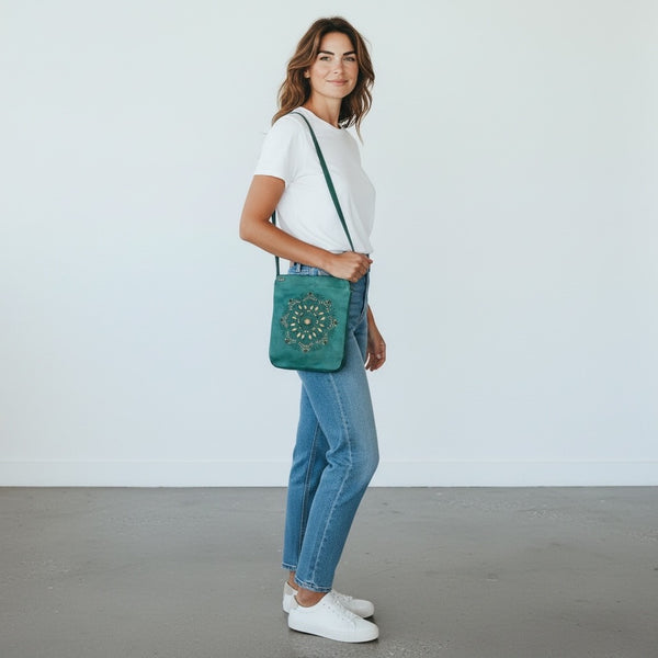 Lacey Crossbody Teal