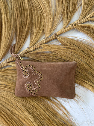 Sunset Crossbody Pouch Latte