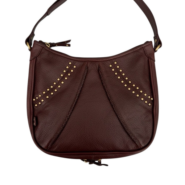 Fina Zip Round Hobo Tobacco