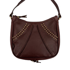 Fina Zip Round Hobo Tobacco