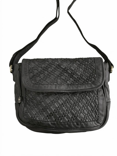 Sonny Weave Bag Charcoal