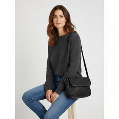 Sonny Weave Bag Charcoal