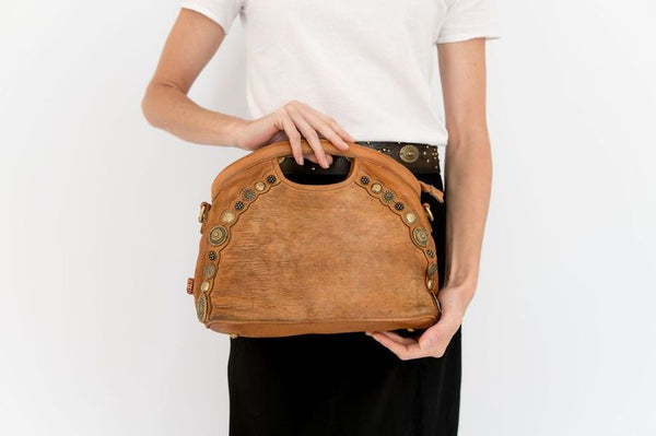 Tallin Clutch Honey - art n vintage store