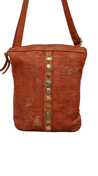 Tallin Crossbody Rust - art n vintage store
