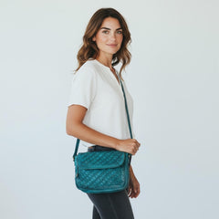 Sonny Weave Bag Teal